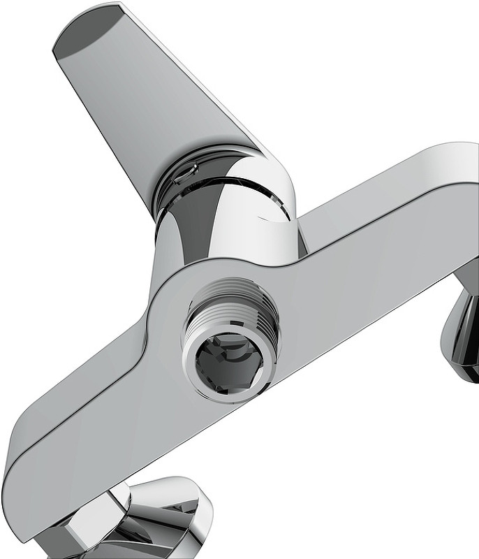 Смеситель для душа Cersanit Vero 64510 Хром латунь на стену