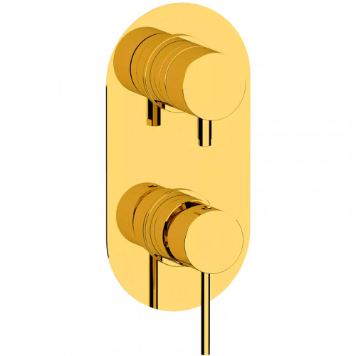 Смеситель для душа Remer X-Style X93DO Золото глянцевое латунь встраиваемый