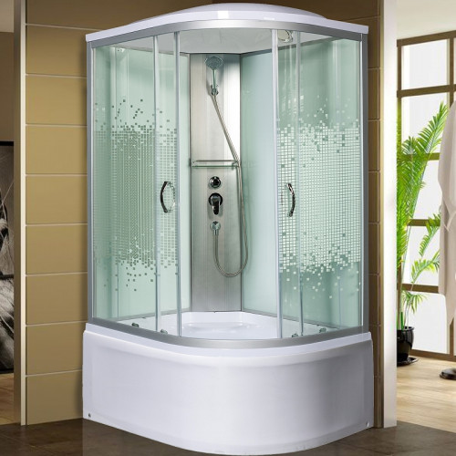 Душевая кабина Мономах XL 100x80x44 МЗ L 10000012117 без гидромассажа