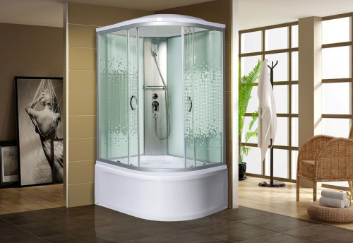 Душевая кабина Мономах XL 100x80x44 МЗ L 10000012117 без гидромассажа