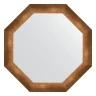 Зеркало Evoform Octagon 62х62 BY 3732 в багетной раме - Состаренная бронза 66