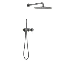 Душевая система Timo Saona SX-2349/18SM цвет Черное золото
