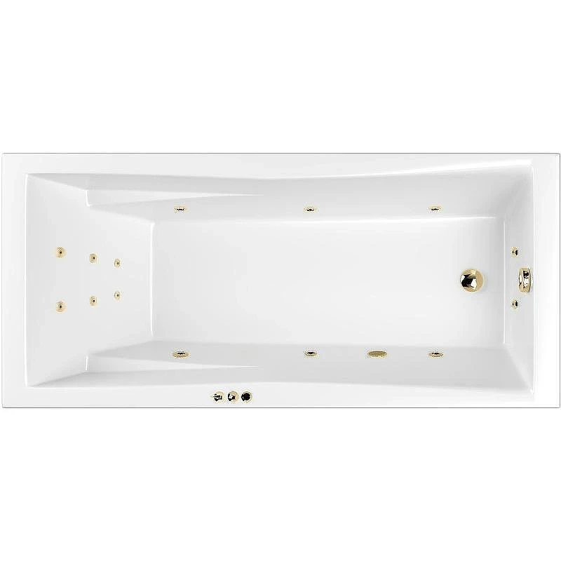 Акриловая ванна Whitecross Palace 180х80 0104.180080.100.SMART.GL с гидромассажем