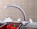 Смеситель для кухни Frap H18 F4218 Хром латунь