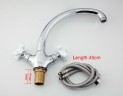 Смеситель для кухни Frap H18 F4218 Хром латунь