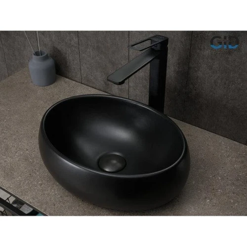 Раковина-чаша Gid Lago Bm9030ds 40 53384 цвет Черный матовый