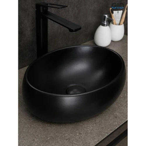 Раковина-чаша Gid Lago Bm9030ds 40 53384 цвет Черный матовый