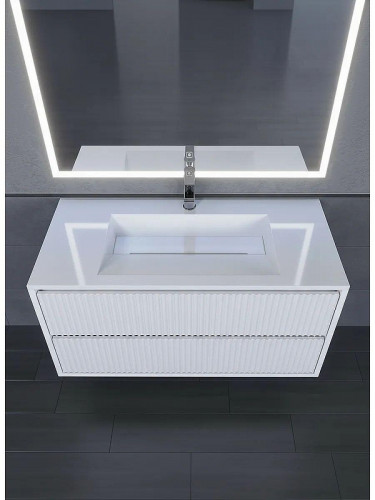 Раковина Uperwood Next Premium 100 RNext100wg цвет Белый глянцевый