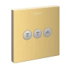 Переключатель потоков Hansgrohe ShowerSelect 15764990 цвет Полированное золото