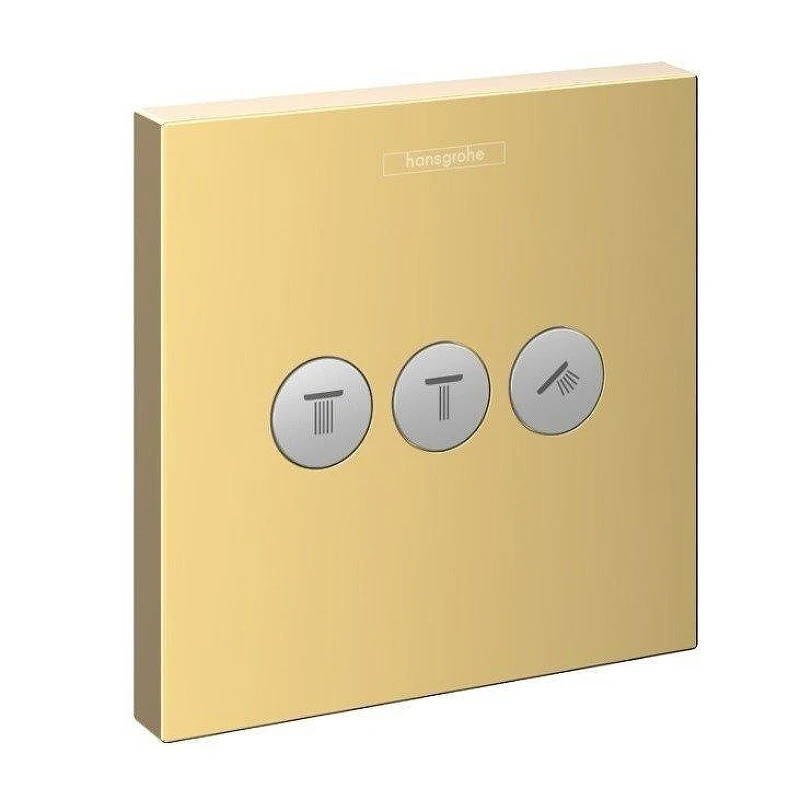 Переключатель потоков Hansgrohe ShowerSelect 15764990 цвет Полированное золото