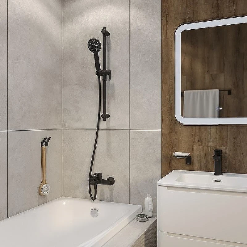 Душевой шланг Iddis Optima Home OPH20BLi19 Черный матовый