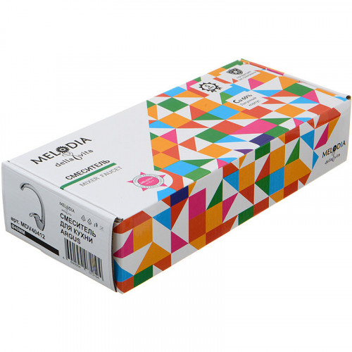 Смеситель для кухни Melodia della vita Medico Argus MDV40412 Хром