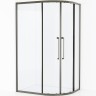 Душевой уголок Cezares Relax-304 120x90 RELAX-304-RH-2-120/90-C-GM профиль Оружейная сталь стекло прозрачное