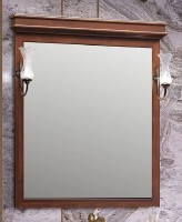 Зеркало Opadiris Борджи 85 00-00007322 Светлый орех массив дерева, стекло