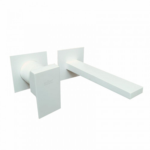 Смеситель для раковины Webert Pegaso PE830606740 цвет Белый матовый