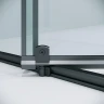 Душевой уголок Niagara Nova 110х100 NG-35-11AGR-A100GR-34 профиль Графит матовый стекло прозрачное