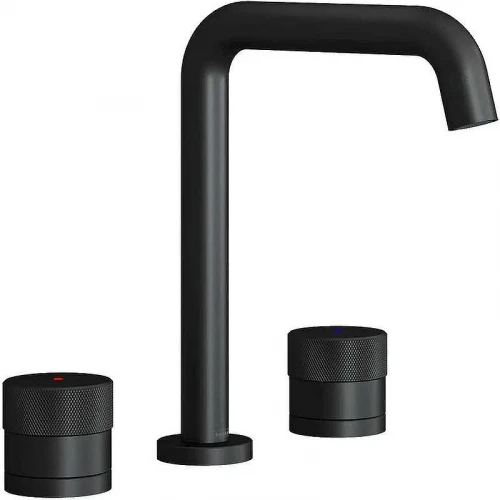 Смеситель для раковины Teska Norma Plus E2308 Черный матовый