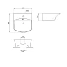 Раковина Lavinia Boho Bathroom Sink 35 33311077 цвет Белый глянцевый