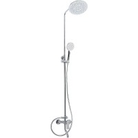 Душевая система BelBagno Aurora AURORA-VSCM-CRM Хром латунь на стену