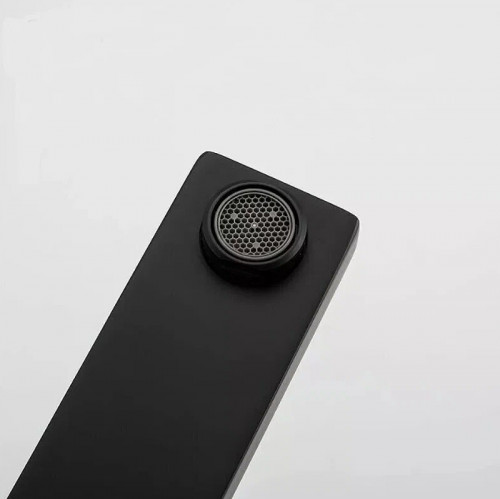 Душевая система Gappo G17-6 G2417-60 с термостатом Черная матовая латунь на стену