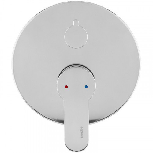 Смеситель для душа Swedbe Platta 5521 Хром латунь встраиваемый