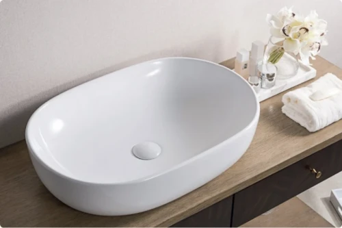 Раковина-чаша BelBagno 60 BB1084 Белая фаянс накладная
