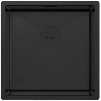 Кухонная мойка Paulmark Next 44 Uni PM214444-MBN Черная матовая нержавеющая сталь встраиваемый