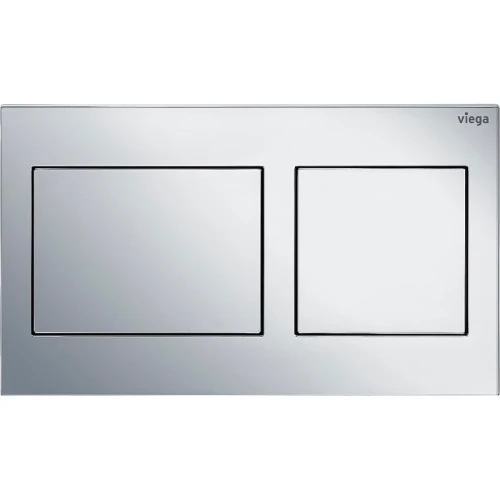 Комплект унитаза Damixa Jupiter DX77C1738SC с инсталляцией Viega Prevista Dry 8524.14 792596 с сиденьем Микролифт и клавишей смыва Хром фарфор подвесной