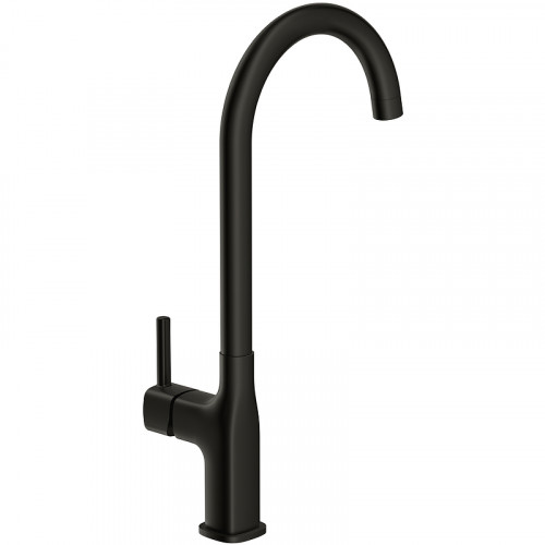 Смеситель для кухни Cersanit Elio 68261 Черный матовый