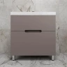 Тумба под раковину Style Line Матис 80 ЛС-00002439 цвет Тауп темный