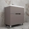 Тумба под раковину Style Line Матис 80 ЛС-00002439 цвет Тауп темный