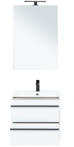 Комплект мебели для ванной Aquanet Lino 60 271951 подвесной Белый матовый МДФ / ЛДСП