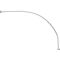 Карниз для ванны 1MarKa Diana 160x100 05ди1610 Хром