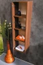 Шкаф пенал Boheme Armadi Art Capolda 35 849-120-D подвесной Dark wood МДФ / ЛДСП