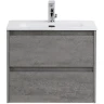 Тумба под раковину BelBagno Kraft 39 60 KRAFT 39-600/390-2C-SO-CG подвесная Cemento Grigio МДФ / ЛДСП