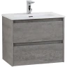 Тумба под раковину BelBagno Kraft 39 60 KRAFT 39-600/390-2C-SO-CG подвесная Cemento Grigio МДФ / ЛДСП