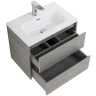 Тумба под раковину BelBagno Kraft 39 60 KRAFT 39-600/390-2C-SO-CG подвесная Cemento Grigio МДФ / ЛДСП
