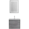 Тумба под раковину BelBagno Kraft 39 60 KRAFT 39-600/390-2C-SO-CG подвесная Cemento Grigio МДФ / ЛДСП