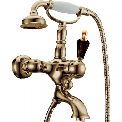 Смеситель для ванны Boheme Medici Ripresa 303-BSW Бронза латунь на стену