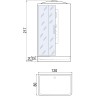Душевая кабина River Vitim 120x80 ТН 10000003220 с поддоном