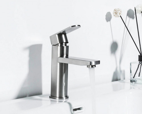 Смеситель для раковины Frap H805 F10805 Нержавеющая сталь