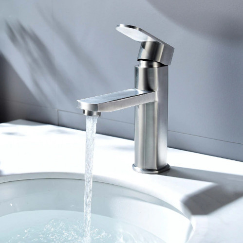 Смеситель для раковины Frap H805 F10805 Нержавеющая сталь