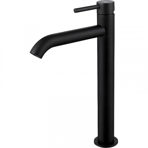 Смеситель для раковины Abber Wasser Kreis AF8111B Черный матовый латунь