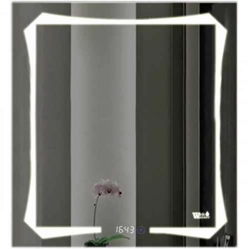 Зеркало WeltWasser Otto 60x80 с подсветкой и динамиками 10000000969 Хром стекло