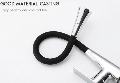 Смеситель для кухни Frap H71 F4471 Хром Черный