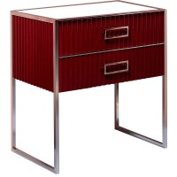 Тумба под раковину Boheme Armadi Art Monaco 80 866-080-RCR Бордо глянец Хром МДФ / ЛДСП