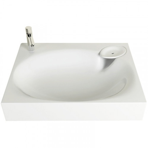 Раковина Marka One Lavanderia 600 на стиральную машину Белая