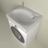 Раковина Marka One Lavanderia 600 на стиральную машину Белая