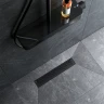 Душевой лоток AM.PM MasterFlow 40 W01SC-P11-040-01BM с Черной матовой решеткой Cut Gradient