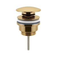 Донный клапан Wellsee Drainage System 182141000 click-clack цвет Золото